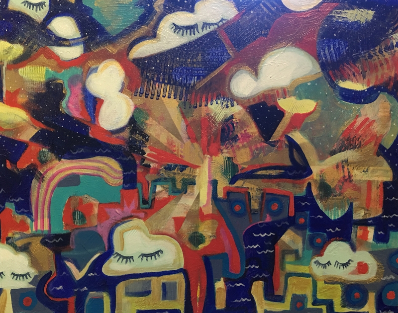 Dreaming of Peace by artist Melissa Wen Mitchell